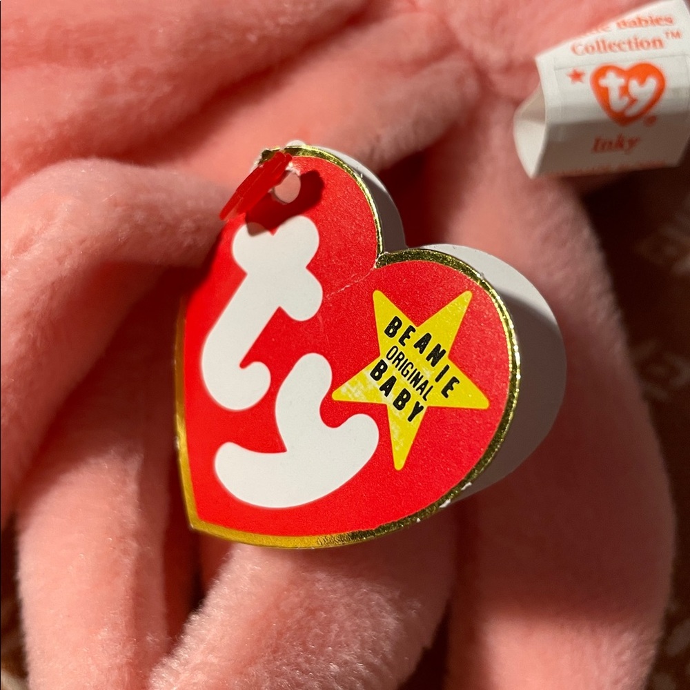 NWT RARE 1993 Ty Beanie Baby Inky! - Picture 3 of 8